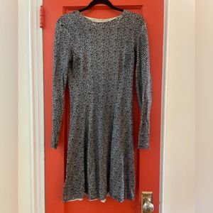 Michael Kors Houndstooth Midi Dress